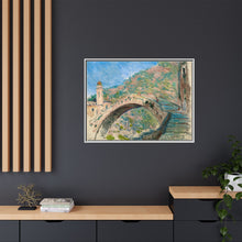 Claude Monet's Bridge at Dolceacqua (1884) - NOMADEN ART GALLERY