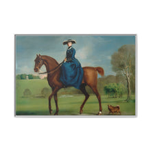 The Countess of Coningsby in the Costume of the Charlton Hunt (1760) by George Stubbs - NOMADEN ART GALLERY