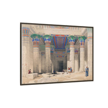 Grand Portico of the Temple of Philae Nubia illustration by David Roberts (1796–1864)