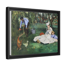 La familia Monet en su jardín de Argenteuil (1874) de Édouard Manet 
