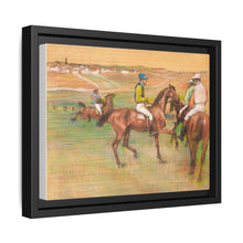 Caballos de carreras (ca. 1885-1888) de Edgar Degas 