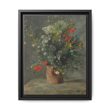Flowers in a Vase (c. 1866) painting in high resolution by Pierre-Auguste Renoir - NOMADEN ART GALLERY
