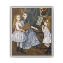 The Daughters of Catulle Mendès, Huguette (1871–1964), Claudine (1876–1937), and Helyonne (1879–1955) (1888) by Pierre-Auguste Renoir - NOMADEN ART GALLERY
