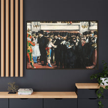 Masked Ball at the Opera (1873) by Edouard Manet