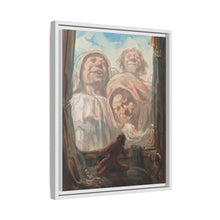 Gulliver Awed by Three Giant Beggars in the Land of Brobdingnag (1862) by Paul Gavarni