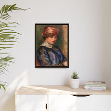 Junge Frau in Blau, Büste (Jeune femme en corsage bleu, buste) (1911) von Pierre-Auguste Renoir