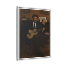 Lorenzo Pagans et Auguste de Gas (1871-1872) by Edgar Degas