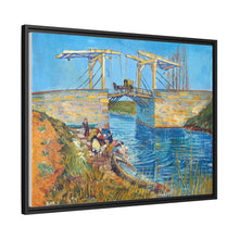 Vincent van Gogh's The Langlois Bridge at Arles with Women Washing (1888) - NOMADEN ART GALLERY
