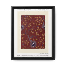 Art Nouveau Flower pattern pochoir print in oriental style. Original from our own 1914 edition of Samarkande - NOMADEN ART GALLERY