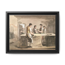 Illustration of the cloth dresser from The Costume of Yorkshire (1814) by George Walker - NOMADEN ART GALLERY