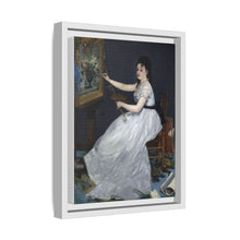 Retrato de Eva Gonzalés en el taller Manets (1870) de Edouard Manet
