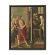 Panel of an Altarpiece with Dispute with the Doctors, on verso is Appearance of Christ to his Mother (c. 1520 - c. 1535) by Master of Alkmaar - NOMADEN ART GALLERY