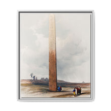 Ancient Egypt Art: Obelisk of Heliopolis by David Roberts - Canvas Wall Art - NOMADEN ART GALLERY