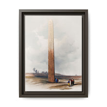 Ancient Egypt Art: Obelisk of Heliopolis by David Roberts - Canvas Wall Art - NOMADEN ART GALLERY
