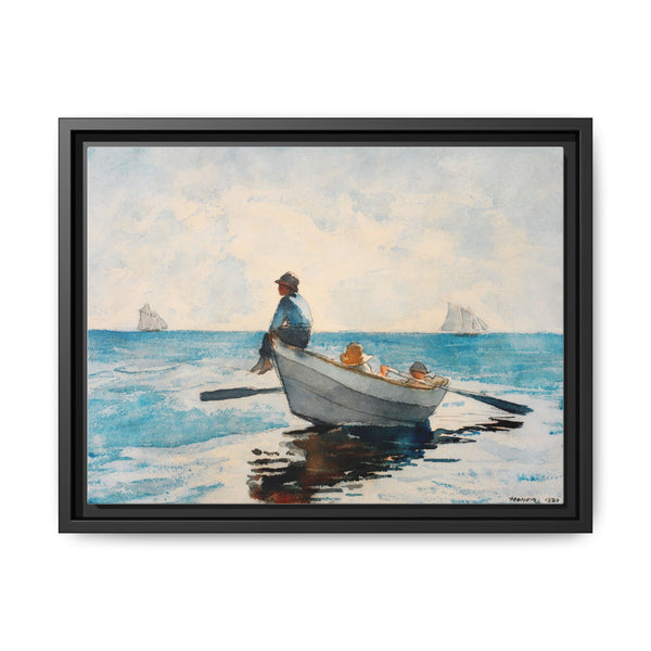 Boys in a Dory (1880) by Winslow Homer - NOMADEN ART GALLERY