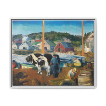 Ox Team, Wharf at Matinicus (1916) - NOMADEN ART GALLERY