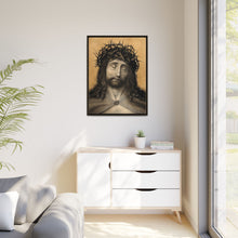 Christ as the Man of Sorrows. Colour lithograph by N.J. Strixner, 1818, after Q. Matsys.