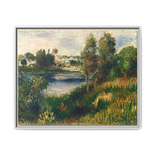 Pierre-Auguste Renoir's Landscape at Vétheuil (c. 1890) - NOMADEN ART GALLERY
