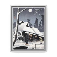 Moonlight on Snow (1936) print in high resolution by Hiroaki Takahashi - NOMADEN ART GALLERY
