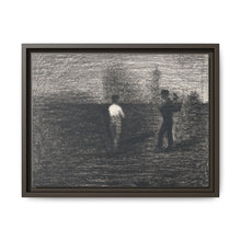 Peasants (ca. 1881–1884) by Georges Seurat - NOMADEN ART GALLERY