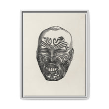 Ancient face from 19th Century Grammar of Ornament by Owen Jones. - NOMADEN ART GALLERY