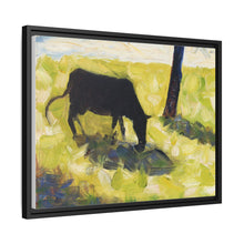 Black Cow in a Meadow (ca. 1881) by Georges Seurat