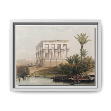 The hypaethral temple at Philae called the Bed of Pharaoh illustration by David Roberts (1796–1864) - NOMADEN ART GALLERY