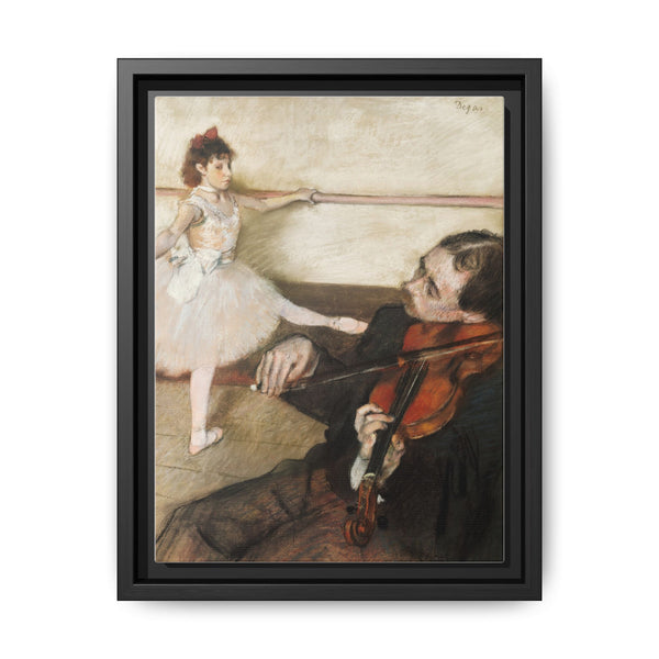 The Dance Lesson (1879) by Edgar Degas - NOMADEN ART GALLERY