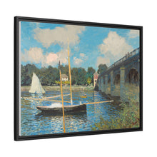 Claude Monet's The Bridge at Argenteuil (1874) - NOMADEN ART GALLERY
