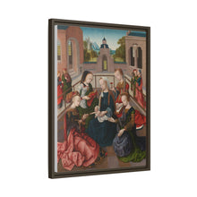 The Virgin and Child with Four Holy Virgins (c. 1495 - c. 1500) by Master of the Virgo inter Virgines