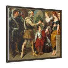 Henri IV Conferring the Regency upon Marie de' Medici (after Rubens) by Eugène Delacroix