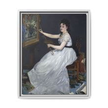 Porträt der Eva Gonzalés im Atelier Manets (1870) by Edouard Manet - NOMADEN ART GALLERY