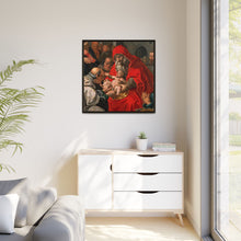 The circumcision of Christ. Oil painting after Hendrik Goltzius