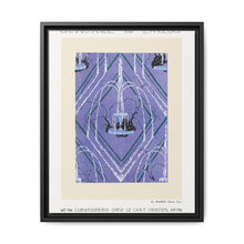 Art Deco fountain pattern pochoir print in oriental style. Original from our own 1914 edition of Samarkande - NOMADEN ART GALLERY