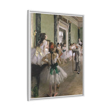La clase de danza de Edgar Degas (1875) 