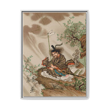 Chinese tales, vintage Japanese painting by G.A. Audsley-Japanese illustration. - NOMADEN ART GALLERY