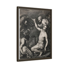 The martyrdom of Saint Laurence of Rome. Etching after J. Ribera.