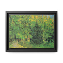 Vincent van Gogh's Path in the Park of Arles with Walkers (1888) - NOMADEN ART GALLERY