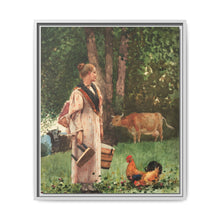 The Milk Maid (1878) by Winslow Homer - NOMADEN ART GALLERY