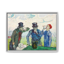 The Drinkers (1890) by Vincent Van Gogh - Renaissance Wall Art Canvas - NOMADEN ART GALLERY