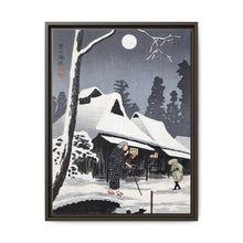 Moonlight on Snow (1936) print in high resolution by Hiroaki Takahashi - NOMADEN ART GALLERY