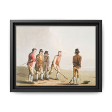 Illustration of nor and spell from The Costume of Yorkshire (1814) by George Walker - NOMADEN ART GALLERY
