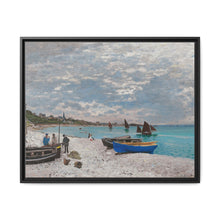 The Beach at Sainte-Adresse (1867) by Claude Monet - NOMADEN ART GALLERY