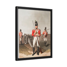Illustration of East York militia from The Costume of Yorkshire (1814) by George Walker