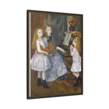 The Daughters of Catulle Mendès, Huguette (1871–1964), Claudine (1876–1937), and Helyonne (1879–1955) (1888) by Pierre-Auguste Renoir