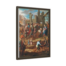 The Adoration of the Kings with Viceroy Pedro de Castro y Figueroa, Duke of La Conquista (La adoracion de los reyes con el virrey Pedro de Castro y Figueroa, duque de la Conquista) by Nicolas Enriquez.