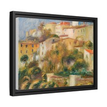 Casas en una colina (Groupe de maisons sur un coteau) de Pierre Auguste Renoir 