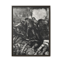 The charge, right detail, second state (1918) print in high resolution by George Wesley Bellows - NOMADEN ART GALLERY