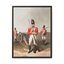 Illustration of East York militia from The Costume of Yorkshire (1814) by George Walker - NOMADEN ART GALLERY
