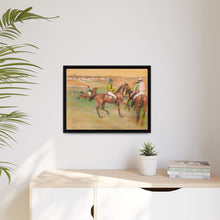 Caballos de carreras (ca. 1885-1888) de Edgar Degas 